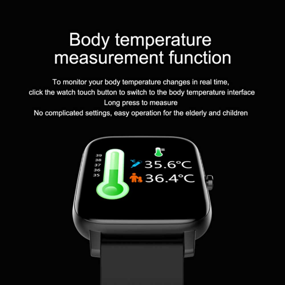 BoMax H80 Large Screen Waterproof Smart Watch