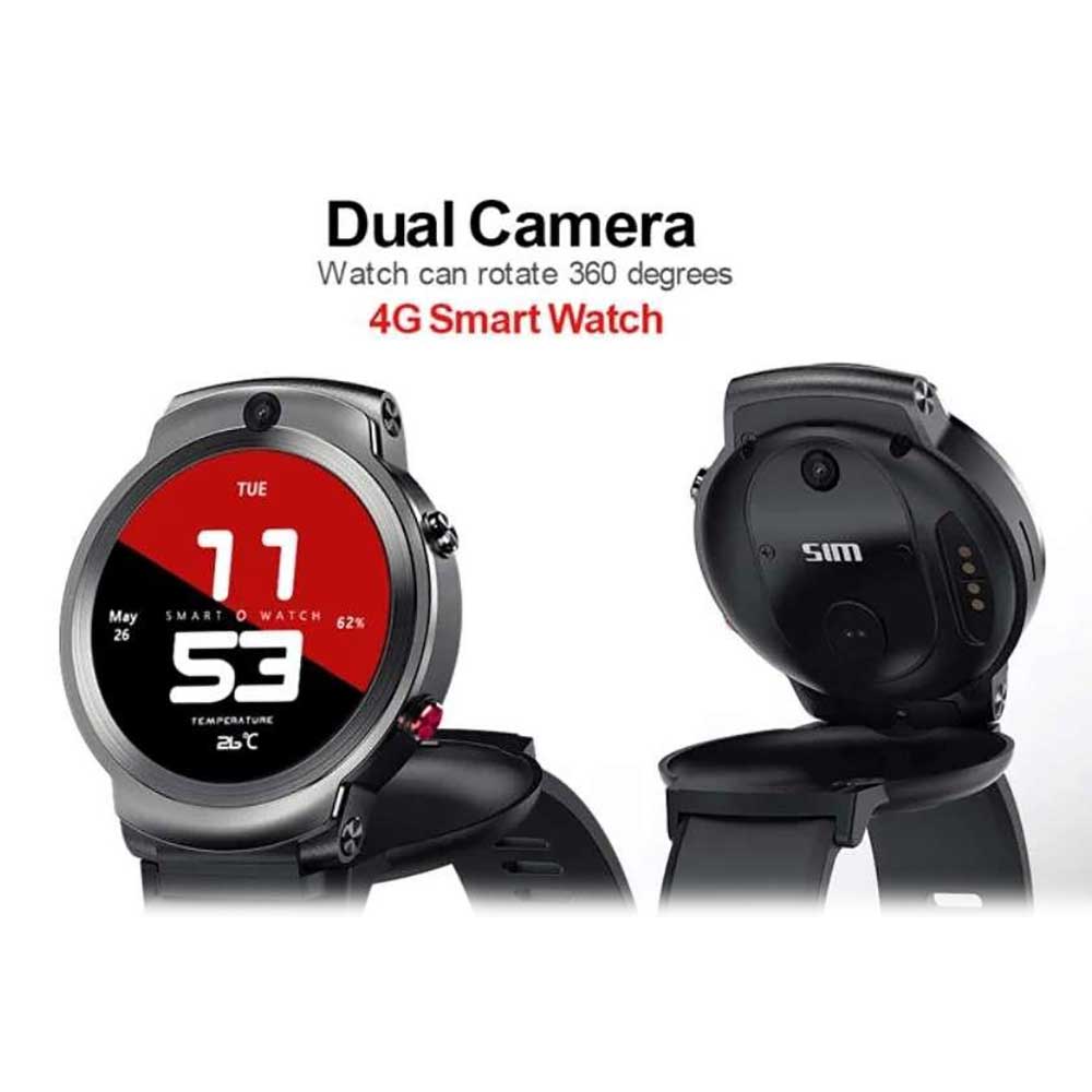 Domiwear DM28 4G Dual Lens GPS Quad Core Android Smart Watch